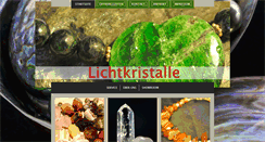 Desktop Screenshot of lichtkristalle.com